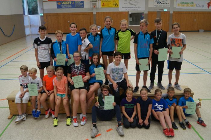 Alle 23 SG-Spieler vom Einzel-Tag