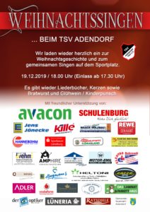 Weihnachtssingen beim TSV Adendorf @ Sportplatz des TSV Adendorf | Adendorf | Niedersachsen | Deutschland
